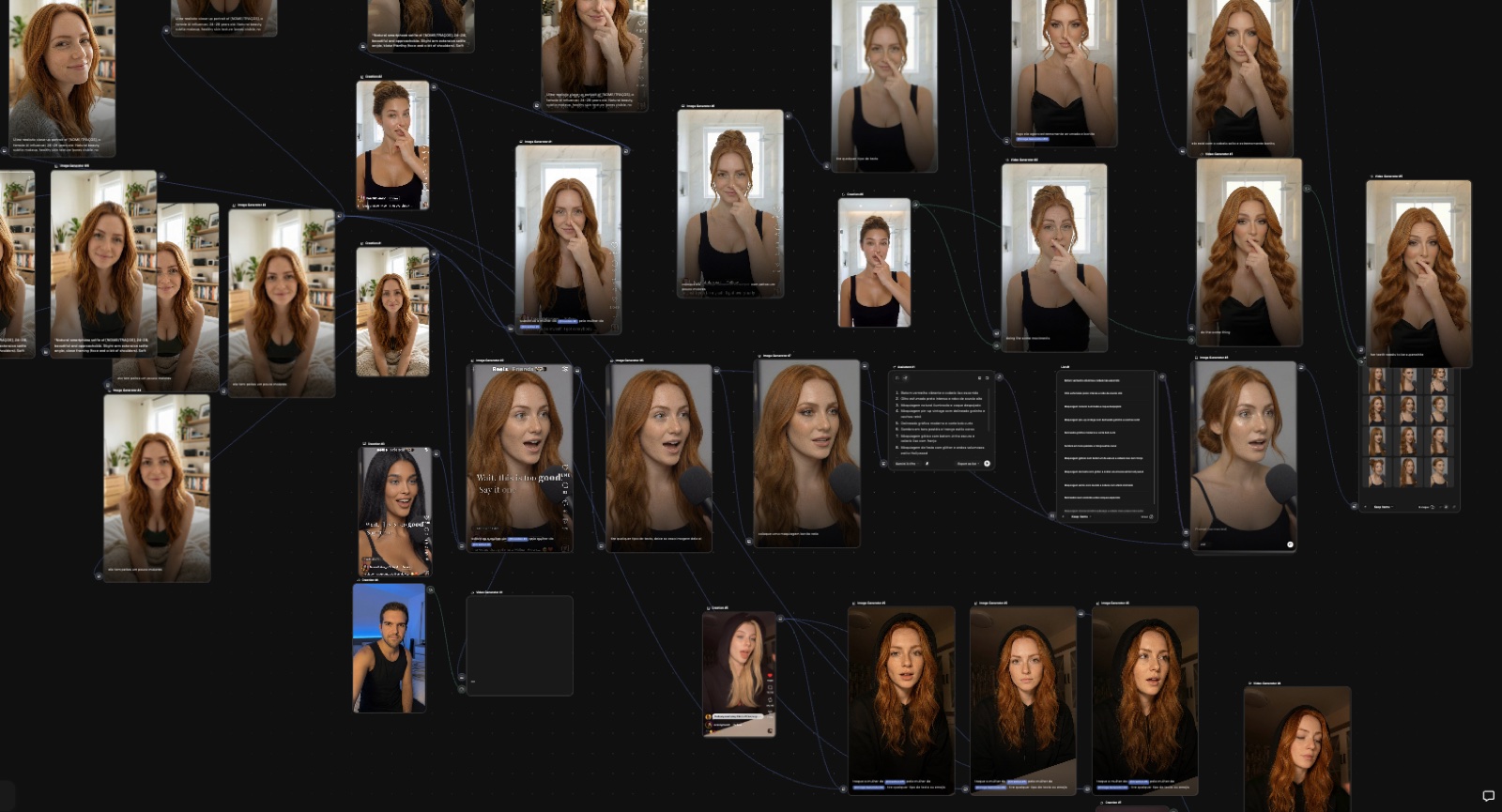 Freepik AI Canvas — gere dezenas de variações da mesma persona